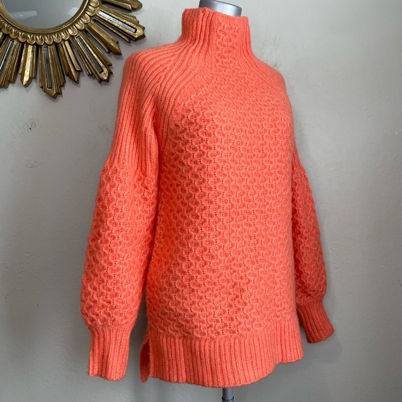 Anthropologie Mock Neck Alpaca Blend Sweater - Picture 5 of 16
